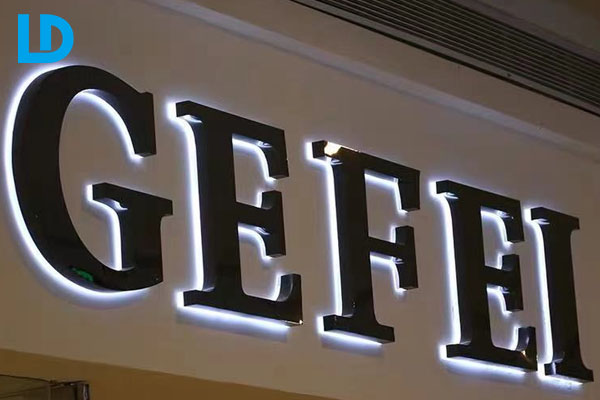 LED Backlit letters Signs for Buildings