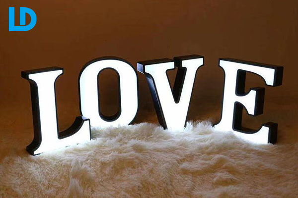 Led Channel Letter DIY 3D LOVE Sign