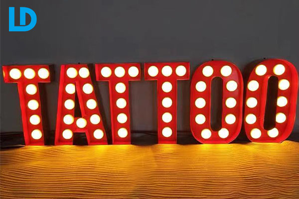 Metal Light Up Letters DIY Marquee Signs