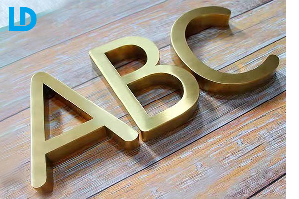 Raised Metal Letters 3D Stainless Steel Signage & Logo