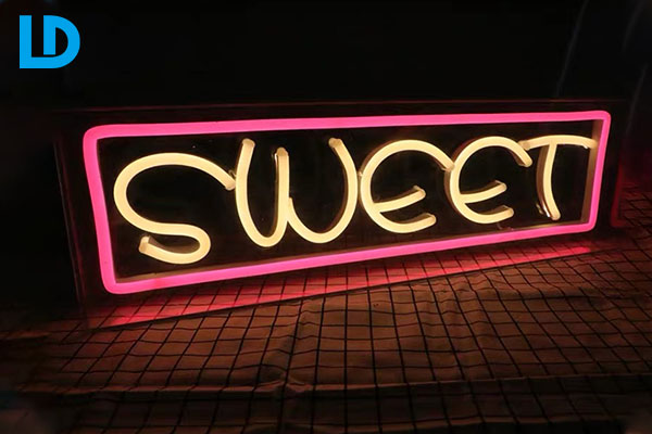 Neon Light Signs Sweets For Home Light Up Words For Wall