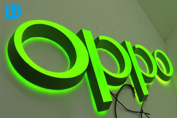 Acrylic Letters With Led Frontlit And Backlit 3D Signs