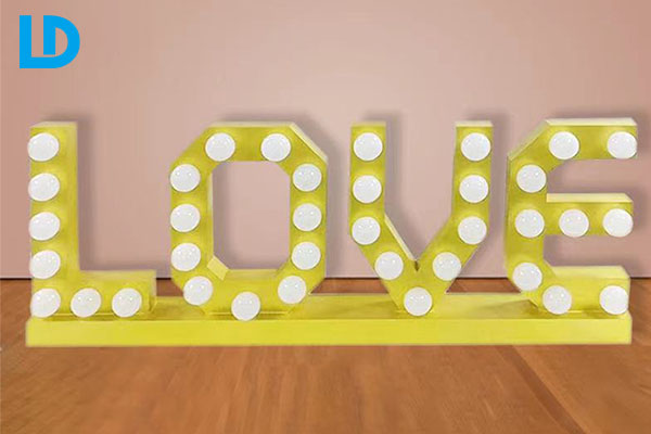 Love Marquee Sign Big Light Up Letters for Wedding