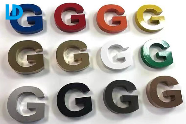 Metal Letters For Outside Stainless Steel Alphabet Signs