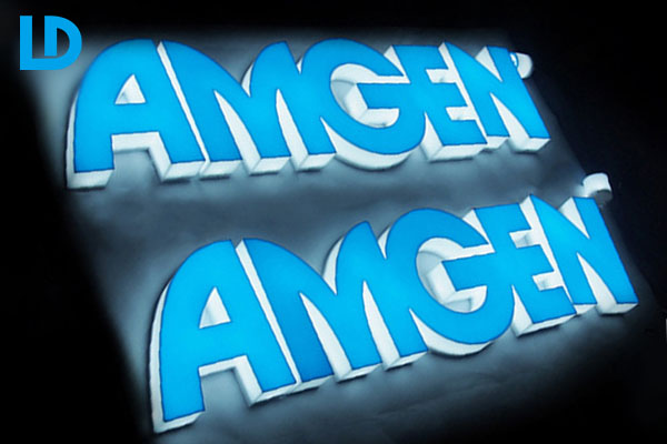 Outdoor Light Up Signs Exterior 3D Led Lighted Letters