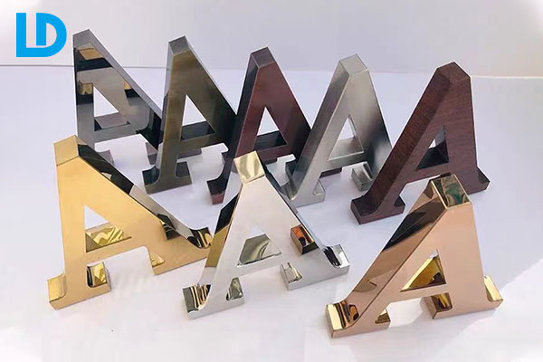 Raised Metal Letters 3D Stainless Steel Signage & Logo