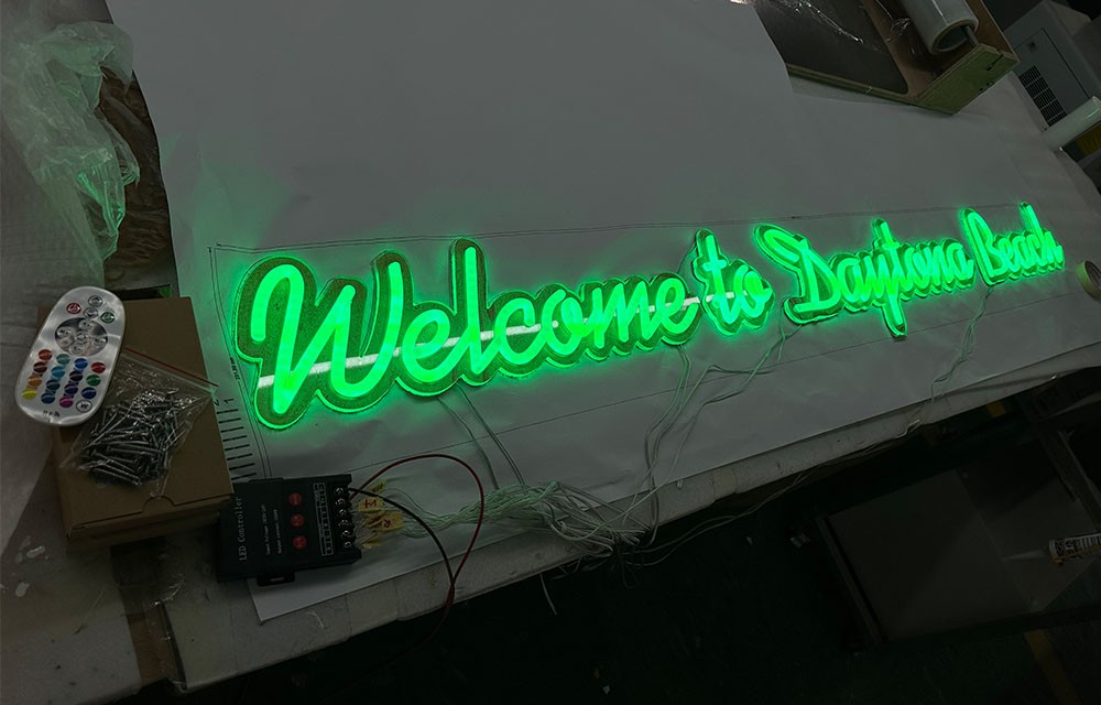 RGB Neon Sign Color Changing Led Letter