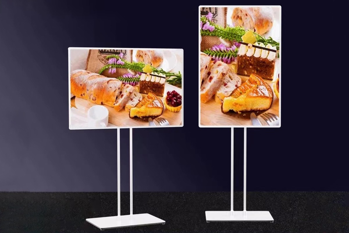 LED Stand Menu Display