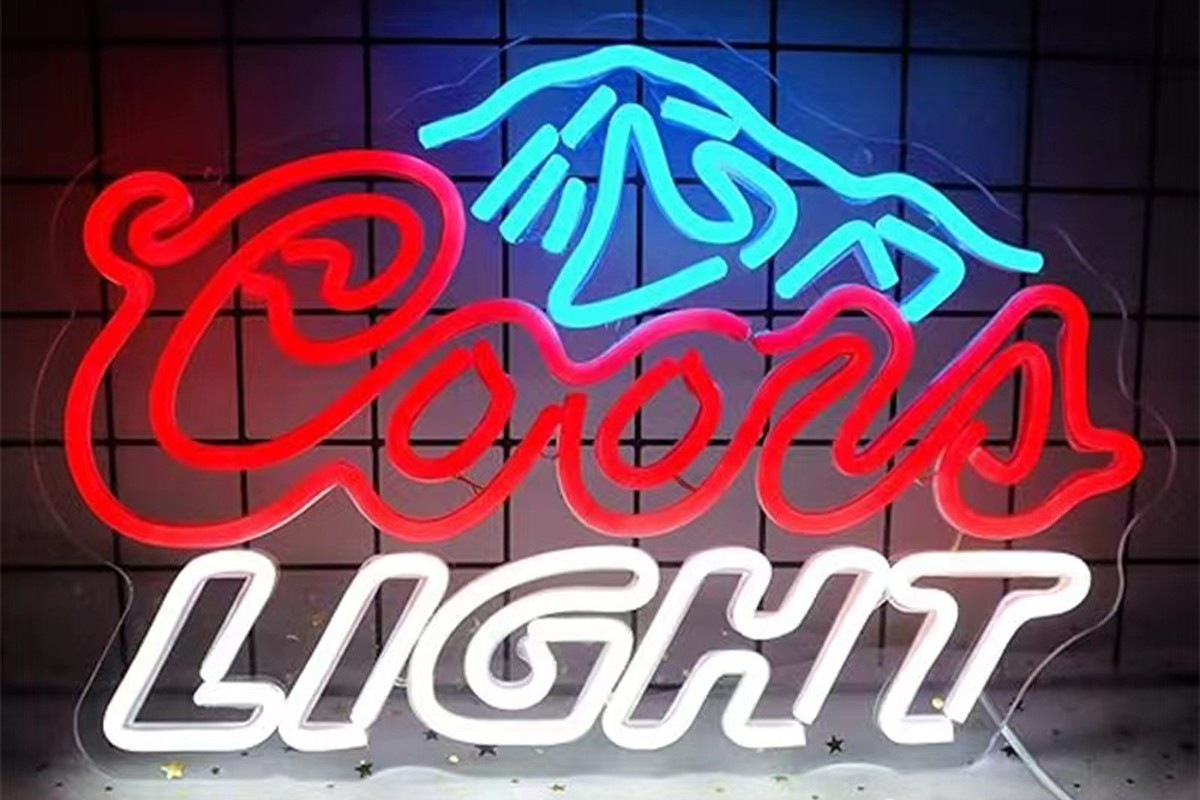 Coors Light Up Neon Sign