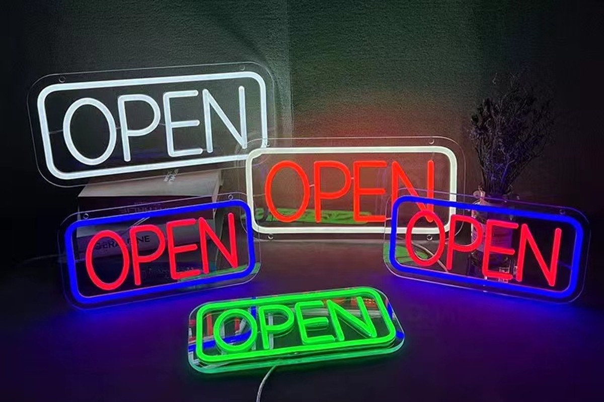 Custom LED Neon Open Signs