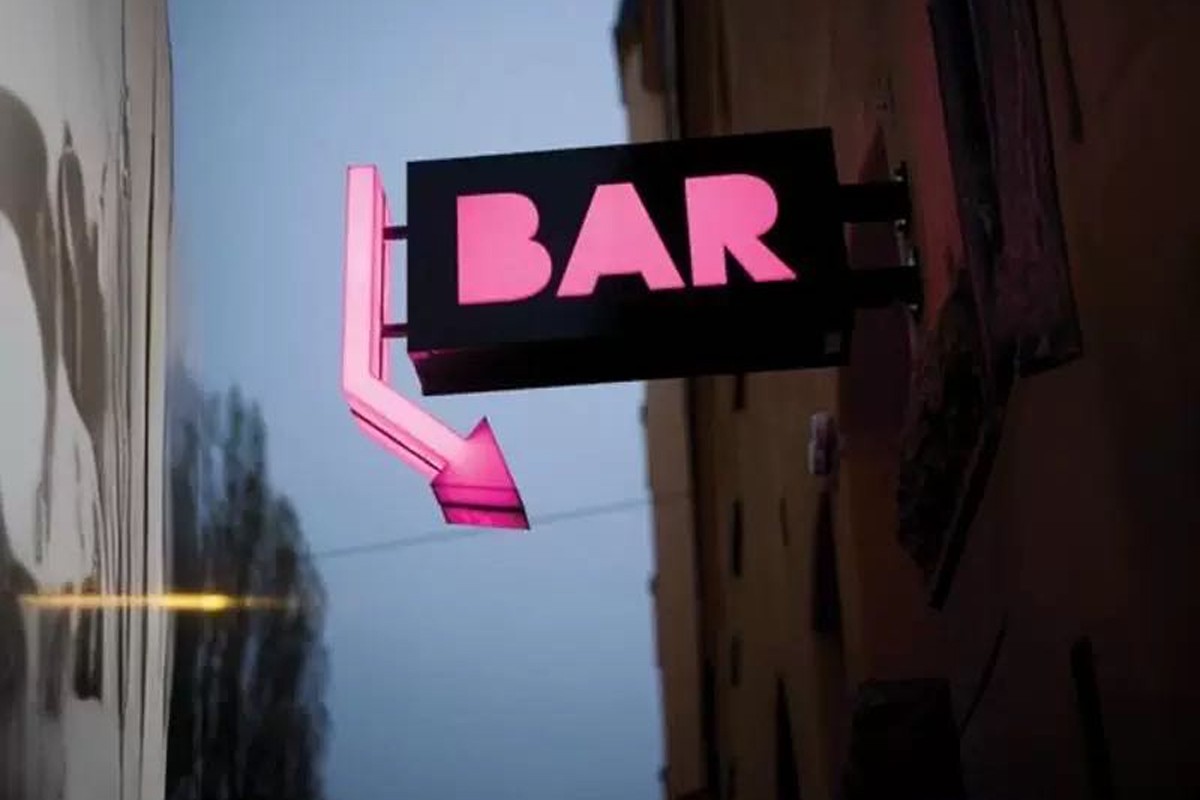 Light Up Bar Sign